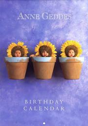 Cover of: Anne Geddes Birthday Calendar