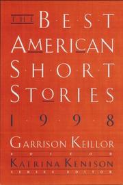 Cover of: The Best American Short Stories 1998 (The Best American Series) by Garrison Keillor