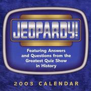 Cover of: Jeopardy! 2003 Block Calendar | 