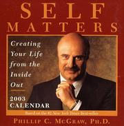Cover of: Self Matters 2003 Block Calendar by Phillip C. McGraw