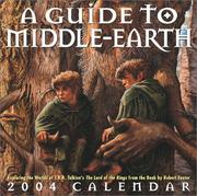 Cover of: A Guide To Middle-Earth 2004 Day-To-Day Calendar