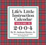 Cover of: Life's Little Instruction 2004 Day-To-Day Calendar