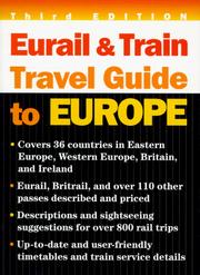 Cover of: Eurail and Train Travel Guide to Europe by Houghton Mifflin Company, Eurail