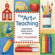 Cover of: The Art of Teaching 2007 Wall Calendar | Vicki Howard