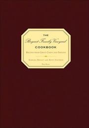 Cover of: The Bryant Family Vineyard Cookbook: Recipes from Great Chefs and Friends