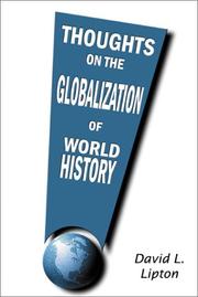 Cover of: Thoughts on the Globalization of World History