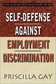 Cover of: Self-Defense Against Employment Discrimination