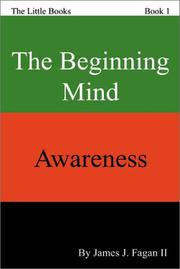 Cover of: The Beginning Mind by James J. Fagan II