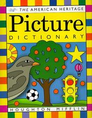 Cover of: The American Heritage picture dictionary | 