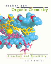 Cover of: Organic Chemistry  by Seyhan N. Ege
