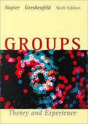 Cover of: Groups | Rodney Napier