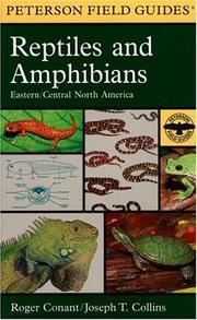 A field guide to reptiles & amphibians by Conant, Roger