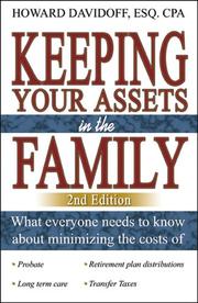 Cover of: Keeping Your Assets in the Family by Howard Davidoff