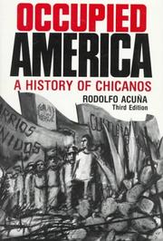 Cover of: Occupied America by Rodolfo Acuna