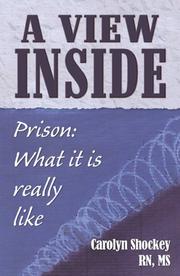 Cover of: A View Inside: Prison