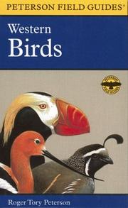 Cover of: A Field Guide to Western Birds by 