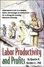 Cover of: Labor Productivity & Profits