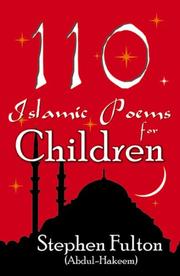 Cover of: 110 Islamic Poems for Children