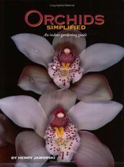 Cover of: Orchids Simplified by Henry Jaworski