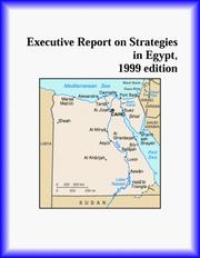 Cover of: Executive Report on Strategies in Egypt by The Egypt Research Group