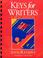 Cover of: Keys for writers