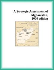 Cover of: A Strategic Assessment of Afghanistan, 2000 edition (Strategic Planning Series) by The Afghanistan Research Group, The Afghanistan Research Group