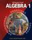 Cover of: Algebra 1