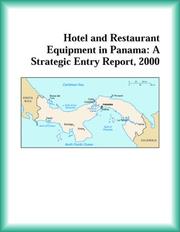 Cover of Hotel and Restaurant Equipment in Panama by the services industries research group,the services industries research group