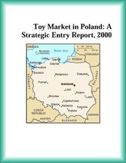 Cover of: Toy Market in Poland: A Strategic Entry Report, 2000 (Strategic Planning Series)
