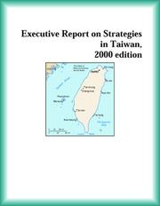 Cover of: Executive Report on Strategies in Taiwan, 2000 edition (Strategic Planning Series)