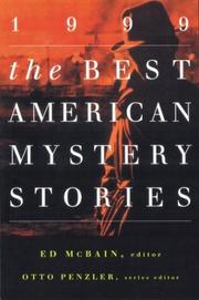 Cover of: The Best American Mystery Stories 1999