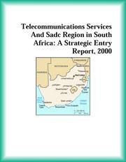 Cover of: Telecommunications Services And Sadc Region in South Africa | Research Group
