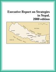 Cover of: Executive Report on Strategies in Nepal, 2000 edition (Strategic Planning Series)