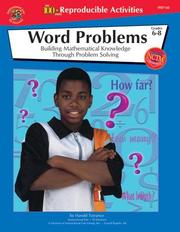 Cover of: The 100+ Series Word Problems, Grades 6-8: Building Mathematical Knowledge Through Problem Solving (Word Problems (Instructional Fair))