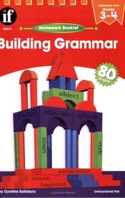 Cover of: Building Grammar Homework Booklet, Grades 3 - 4