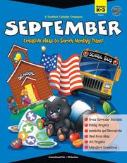 Cover of: A Teacher's Calendar Companion, September: Creative Ideas to Enrich Monthly Plans!
