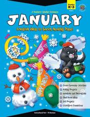 Cover of: A Teacher's Calendar Companion, January: Creative Ideas to Enrich Monthly Plans!