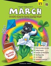 Cover of: A Teacher's Calendar Companion, March: Creative Ideas to Enrich Monthly Plans!