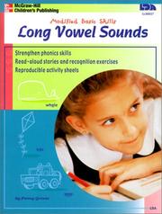 Cover of: Long Vowel Sounds (Modified Basic Skills)
