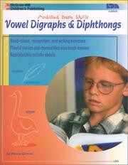 Cover of: Vowel Digraphs and Diphthongs (Modified Basic Skills)