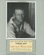 Cover of: Let Us Now Praise Famous Men by James Agee