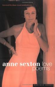 Cover of: Love Poems by Anne Sexton