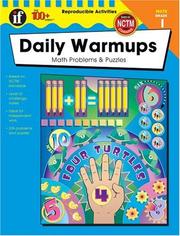 Cover of: The 100+ Series Daily Warmups, Grade 1: Math Problems & Puzzles (100+)