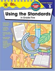 Cover of: Using the Standards, Grade 5
