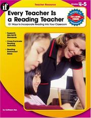 Cover of: Every Teacher is a Reading Teacher, Grades 4-5 | School Specialty Publishing