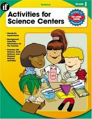 Cover of: Activities for Science Centers, Grade 1