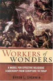 Cover of: Workers of Wonders by Byron L. Sherwin