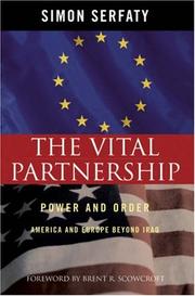 Cover of: The Vital Partnership: Power and Order