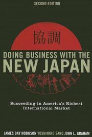 Doing Business with the New Japan by Hodgson James