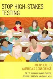 Cover of: Stop High-Stakes Testing: An Appeal to America's Conscience